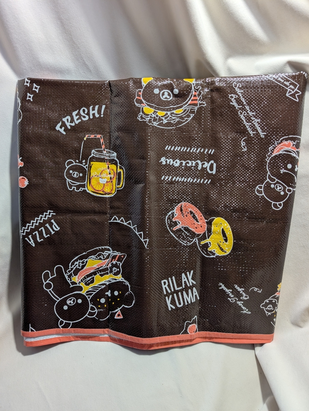 Rilakkuma Brown Picnic Sheet